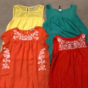Small/Medium blouses size 4/6